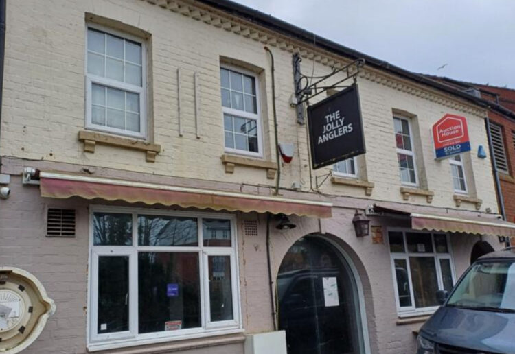 The Jolly Anglers on the south bank of the River Kennet in East Reading. Credit: Reading Borough Council