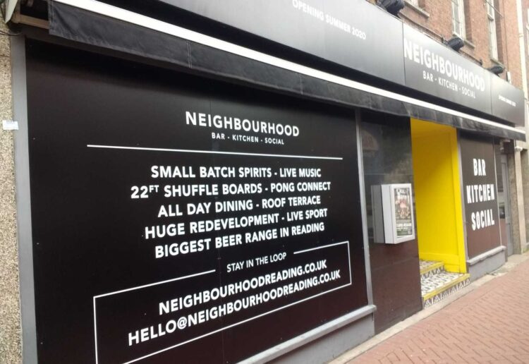 The empty club will be turned into a convinience store