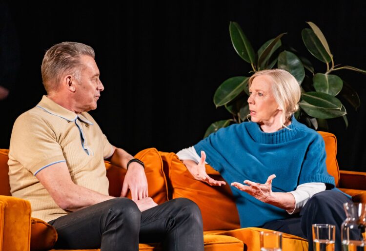 Chris Packham and Deborah Meaden discuss the National Briefing. Picture: courtesy of People's Emergency Briefing