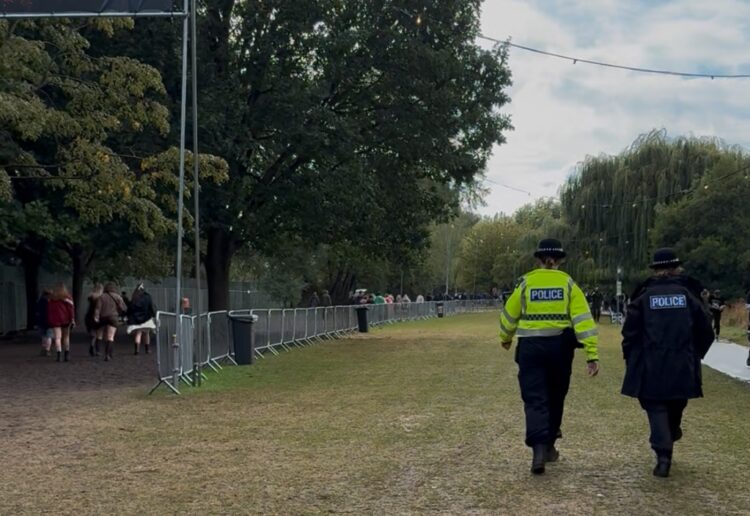 In total, the force made 34 arrests over the festival weekend - double the number of arrests last year. Picture: Thames Valley Police