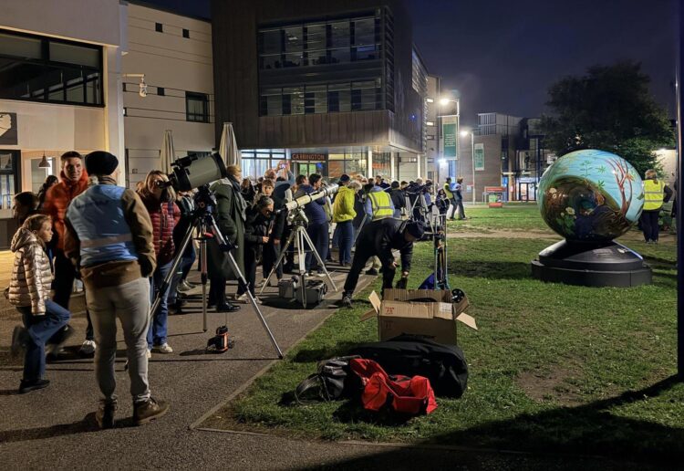 Rocks recovered from the NASA Apollo Moon missions will be displayed at Whiteknights campus next month, accompanied by outdoor stargazing and a series of talks for International Observe the Moon Night 2026. Picture: University of Reading