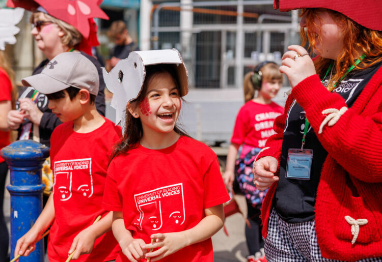 The University of Reading is seeking participants for Universal Voices, a free community choir that gives children the chance to sing, learn and perform together. Picture: University of Reading