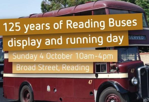 Reading Buses is bringing some of its classic vehicles to the town centre to celebrate 125 years in operation next month. Picture: Reading Buses