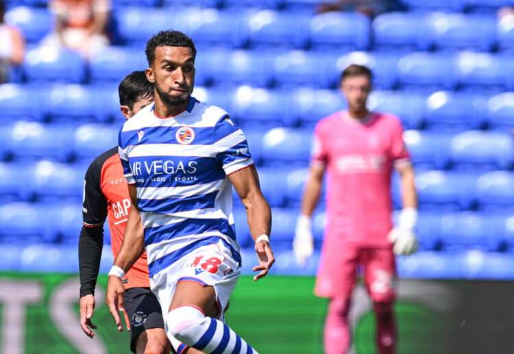 Jacob Brown put Reading 2-1 in front before Danny Ings scored a 90th minute leveller Picture: Luke Adams