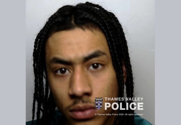 Tytino Richardson, aged 19 and of Hilbre Walk, Reading, was sentenced to four years in prison on Friday 11 September at Reading Crown Court.
