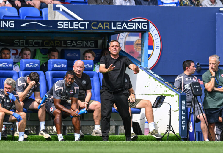 Reading FC manager Leam Riichardson Picture: Luke Adams